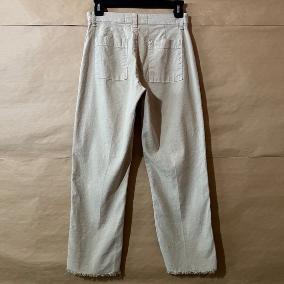 Frank & Eileen | Kinsale Pants Italian Performance Linen Wide Leg Trouser Size 0 - Picture 10 of 15